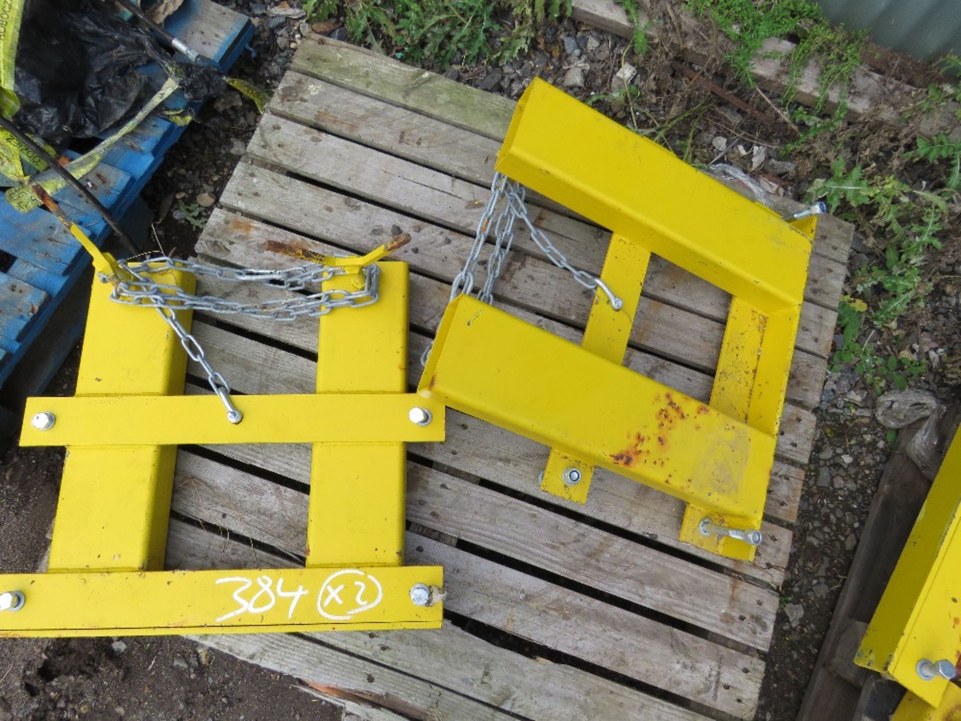 2 X FORKLIFT MOUNTING FRAMES SUITIBLE FOR SNOW PLOUGH ETC.