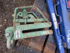 PLATE PILE PULLER FOR EXCAVATOR, UNTESTED.