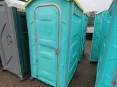 PORTABLE SITE TOILET WITH SINK.