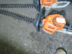 STIHL PETROL ENGINED HEDGE CUTTER.