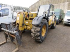 CATERPILLAR TH330B TELEHANDLER, YEAR 2004 REGISTERED. REG: BX54 KXM (LOG BOOK TO APPLY FOR).