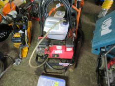 SEALEY HEAVY DUTY PRESSURE WASHER ON TROLLEY.