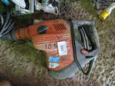 HILTI 110VOLT BREAKER, CONDITION UNKNOWN.