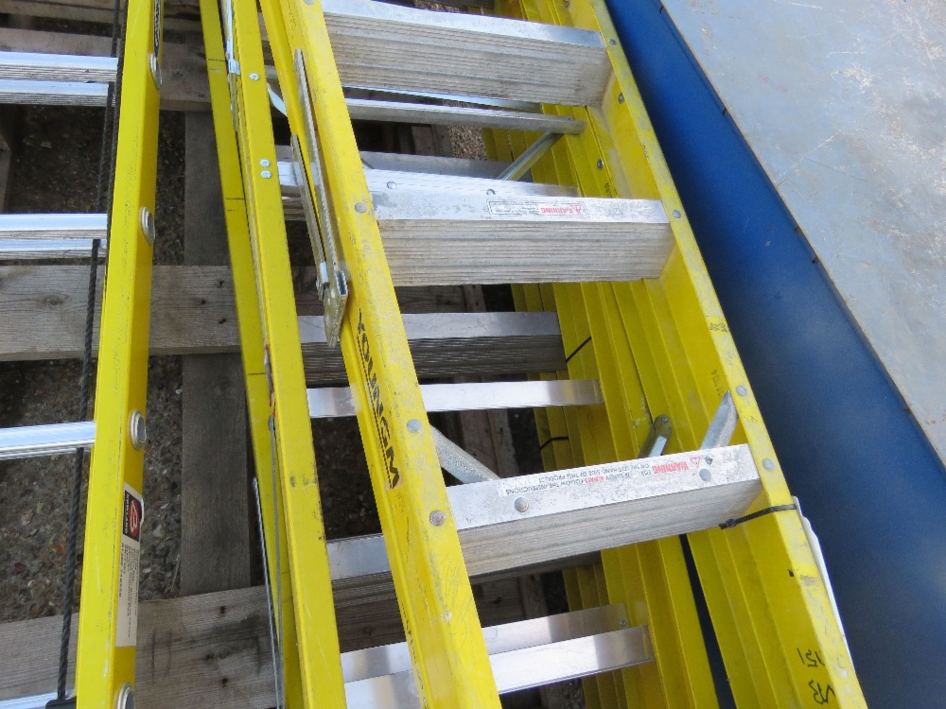 3 X GRP STEP LADDERS. SOURCED FROM LOCAL DEPOT CLEARANCE DUE TO A CHANGE IN POLICY. - Image 3 of 3