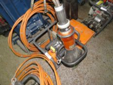 HOLMATRO 110 VOLT POWERED HYDRAULIC CUTTING JAWS OF LIFE AND POWER PACK. YEAR 2015. SOURCED FROM DE