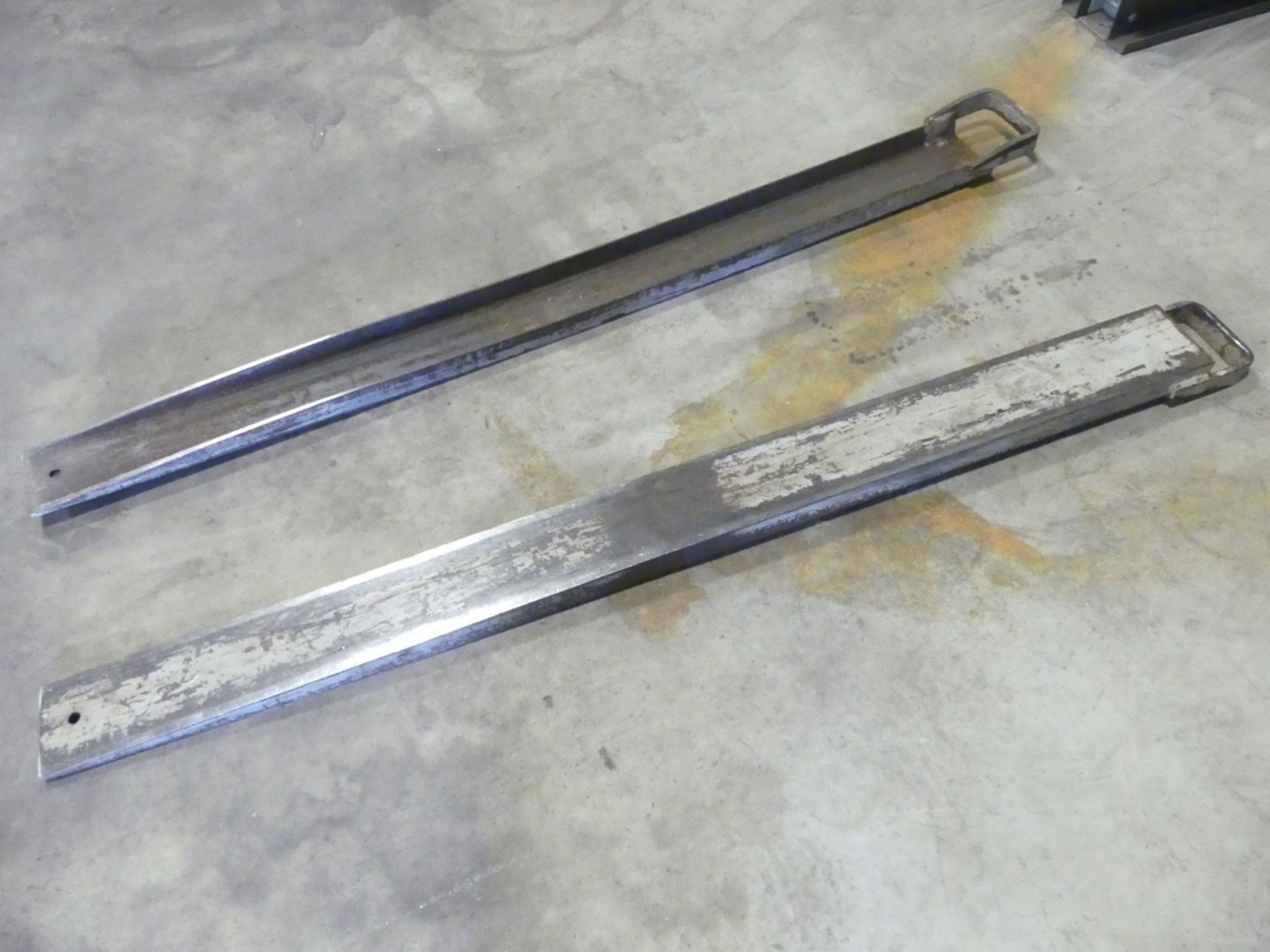 Forklift fork extensions, 1 pair, 78 long" - Image 2 of 2