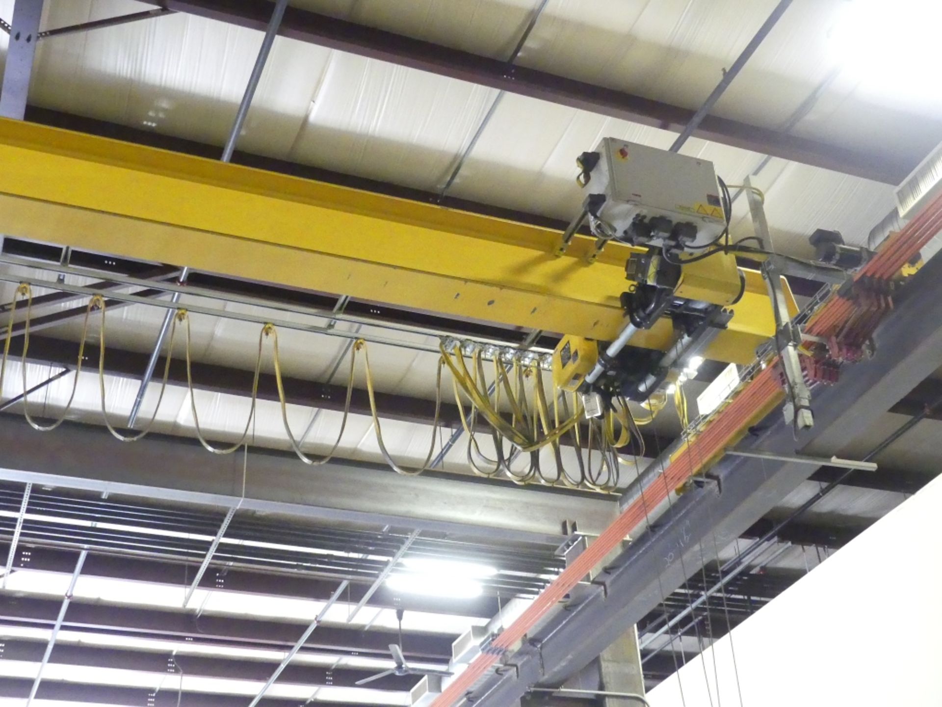 Bridge Crane System - 2 cranes w/ steel support - Image 7 of 13