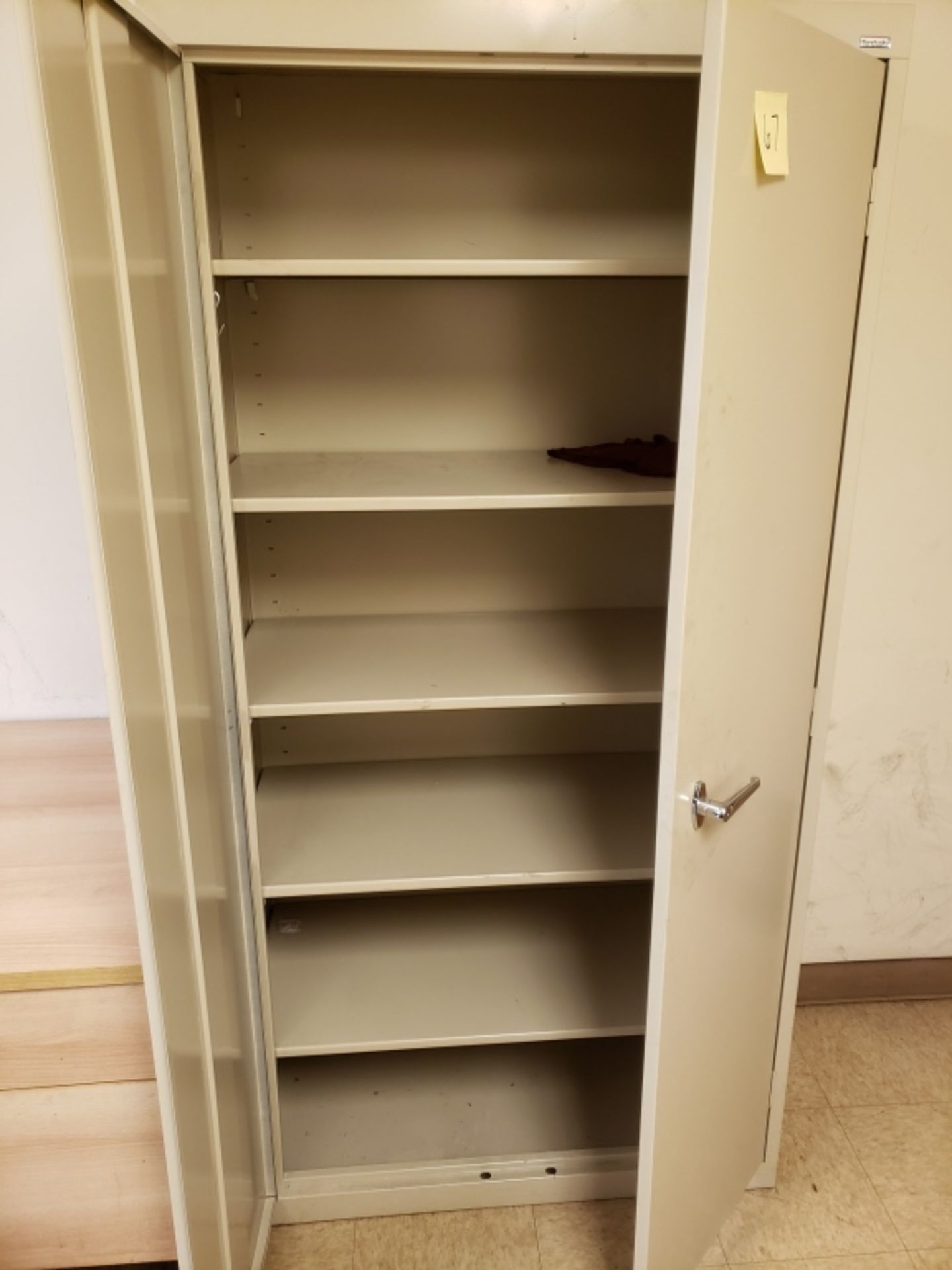 Metal storage cabinet - 2 door - 72 high" - Image 2 of 2