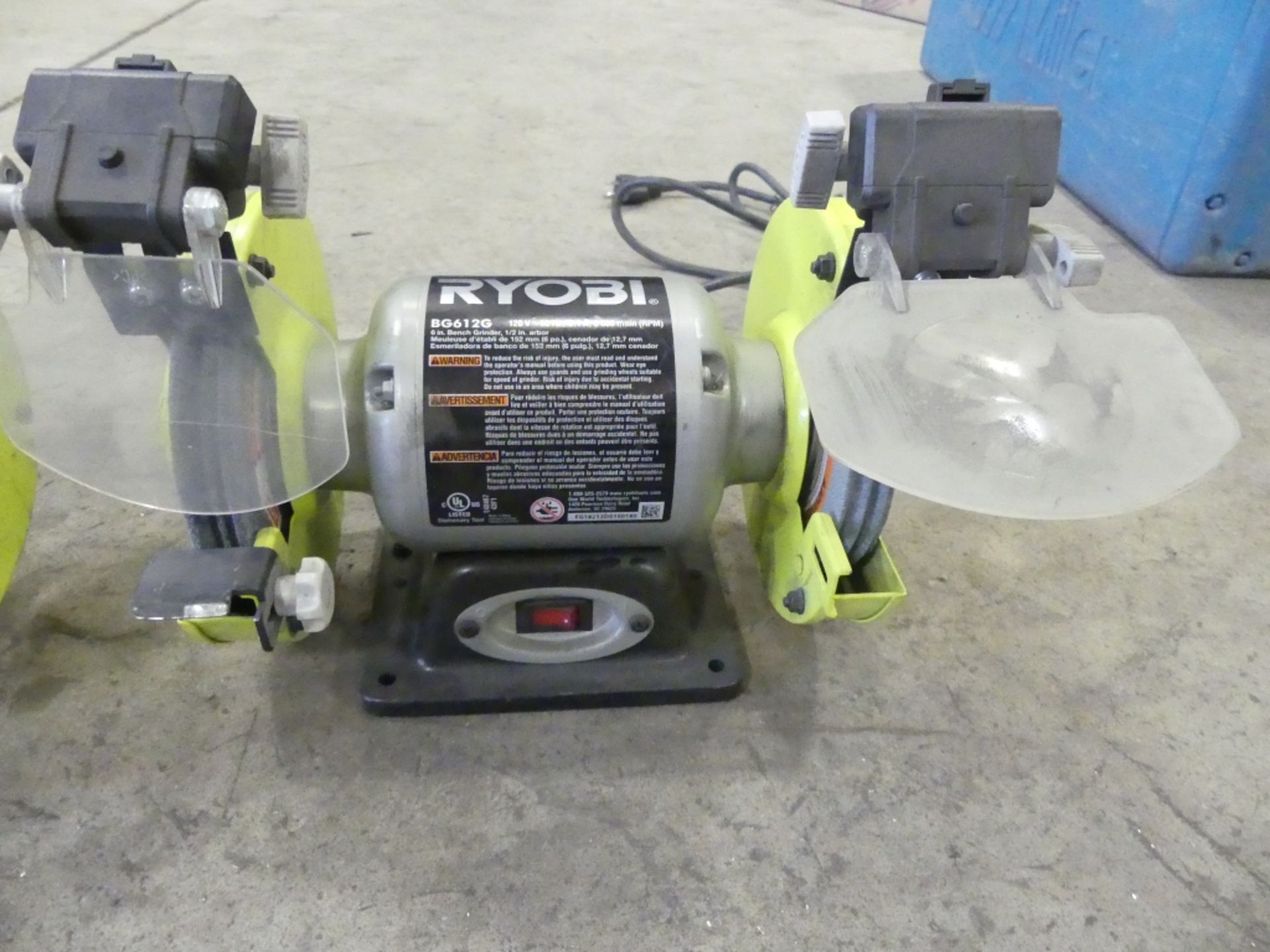 Ryobi BG612G double end bench grinders - QTY 2 - Image 2 of 3