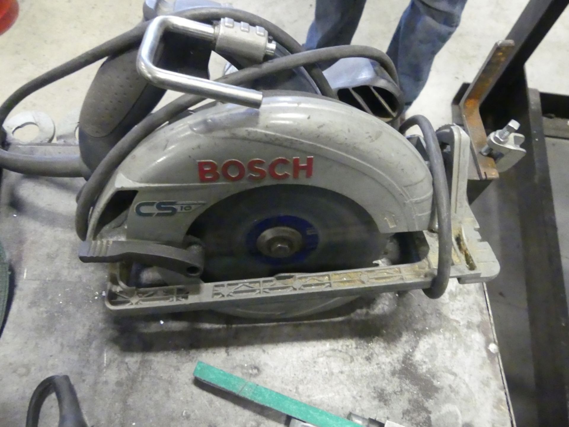 Bosch Circular Saw; Ryobi Jigsaw, Dynabrade Belt - Image 4 of 5