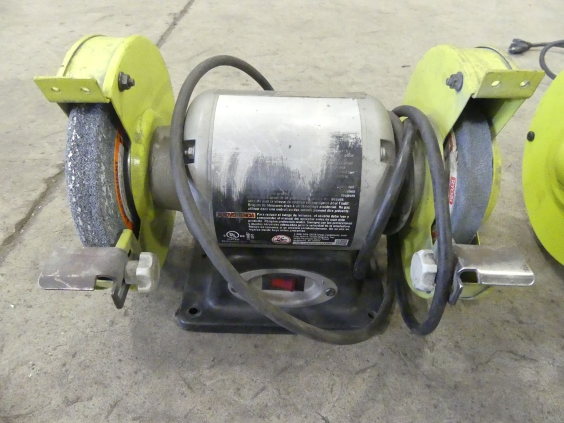 Ryobi BG612G double end bench grinders - QTY 2 - Image 3 of 3