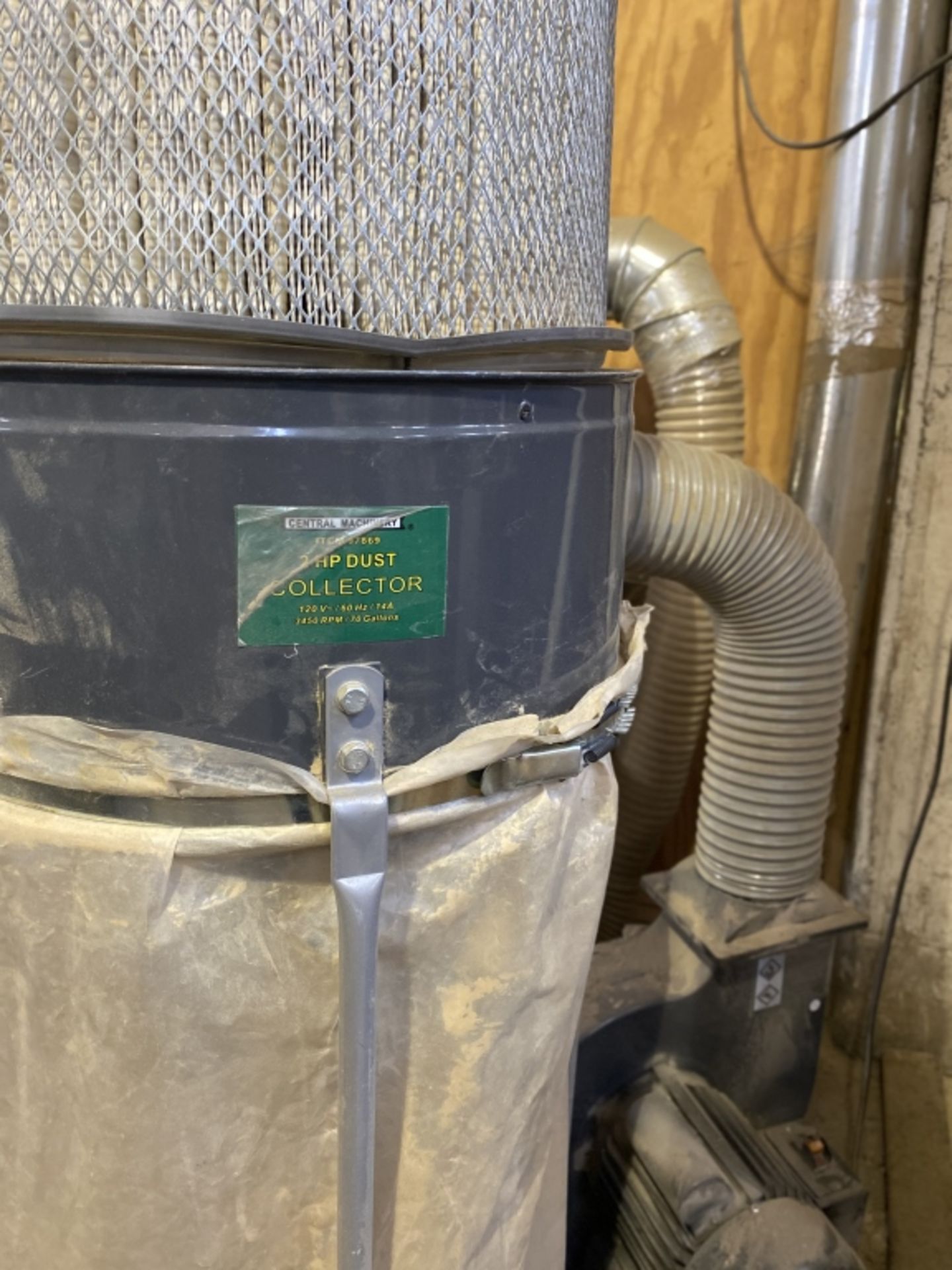 Central Machinery 2-Bag Dust Collector - Image 5 of 7