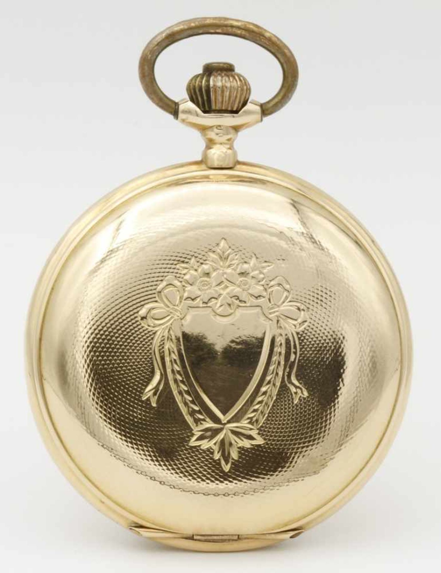 Goldene Savonette Herrentaschenuhr, um 1900 - Bild 2 aus 5