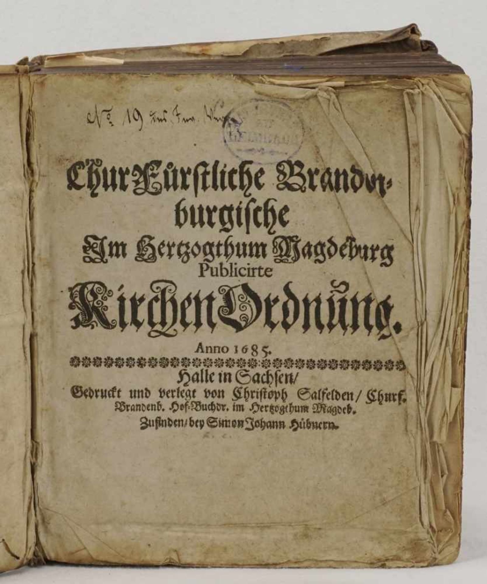 Kirchenordnung von 1685