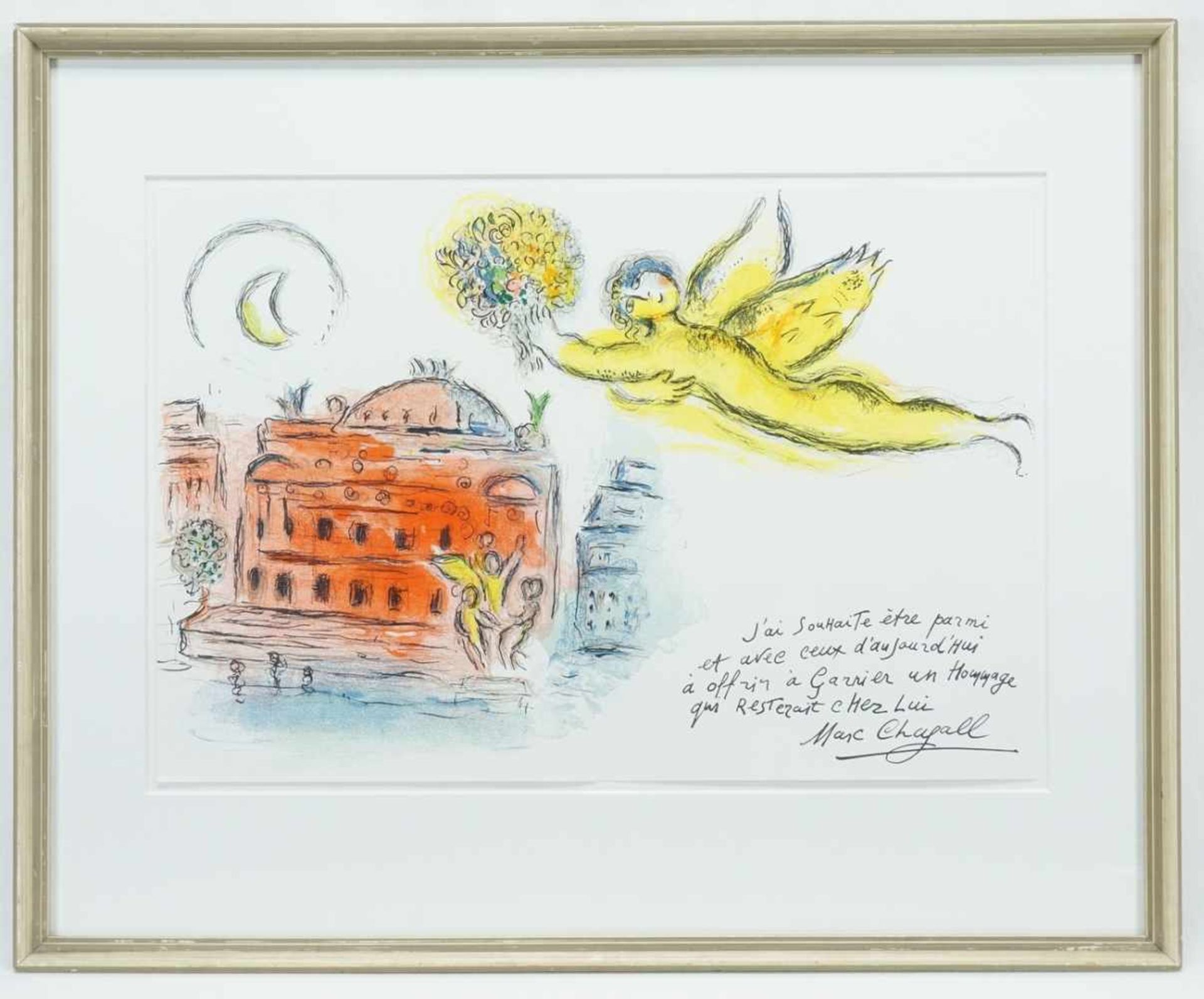 Marc Chagall, "Hommage an Garnier" - Bild 2 aus 2