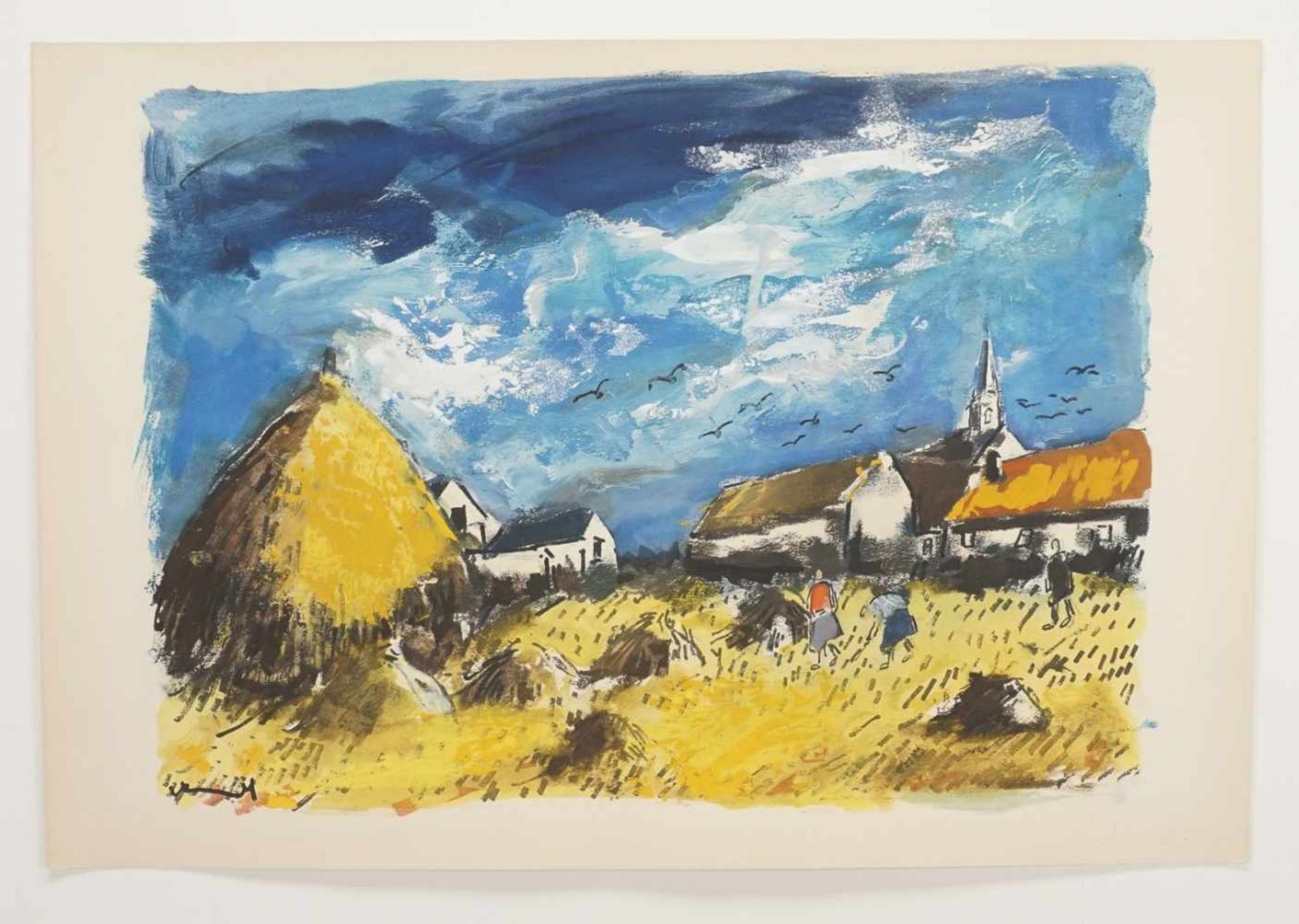 Maurice de Vlaminck, "Sommer in Fessanvilliers" - Bild 3 aus 4