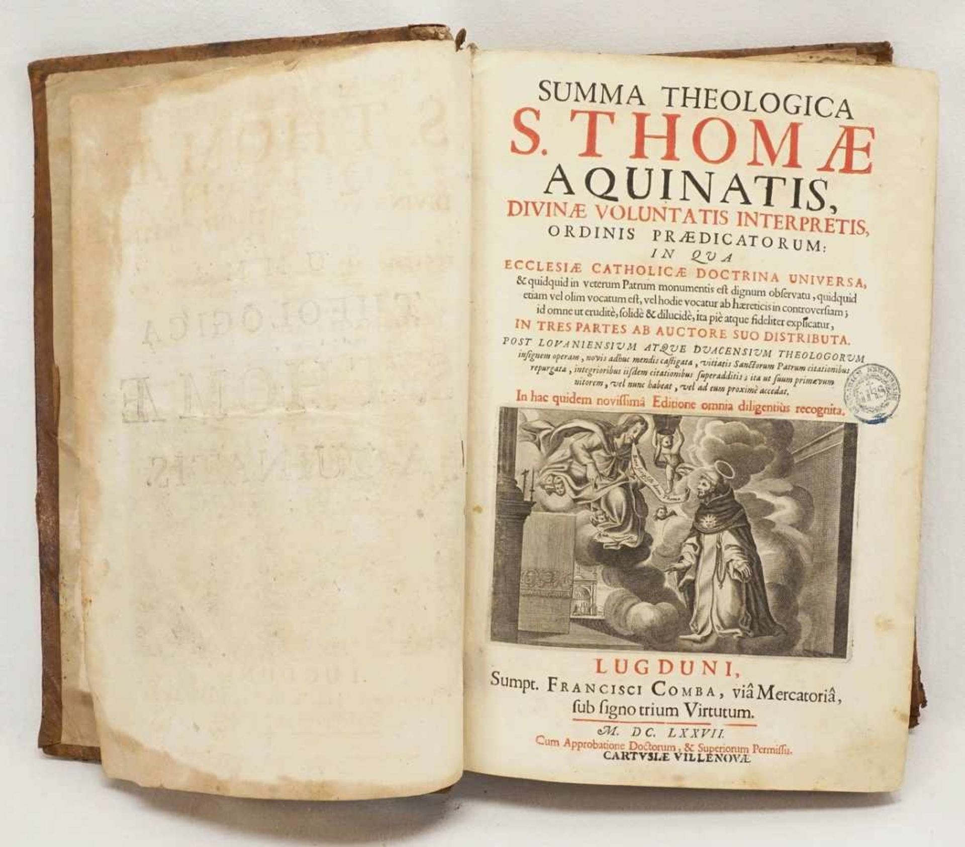 Thomas von Aquin, "Summa theologica" - Bild 3 aus 6