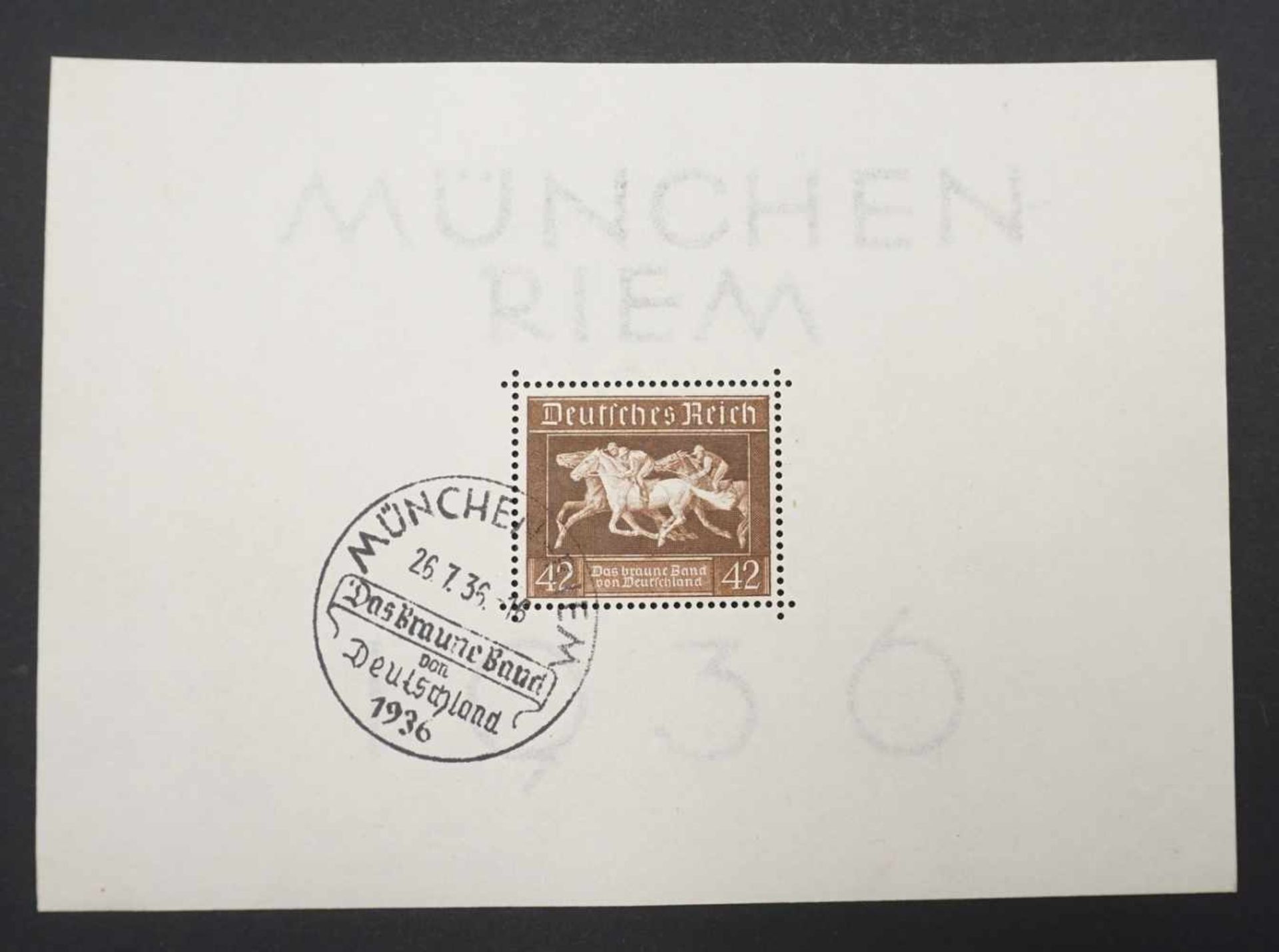 Leuchtturm Briefmarkenalbum Deutsches Reich 1933-1945 - Bild 10 aus 38