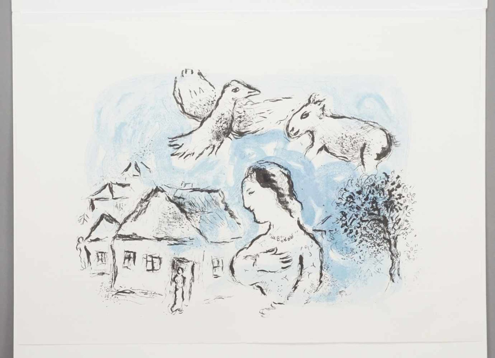 Marc Chagall, "Das Dorf (Le village)" - Bild 3 aus 4