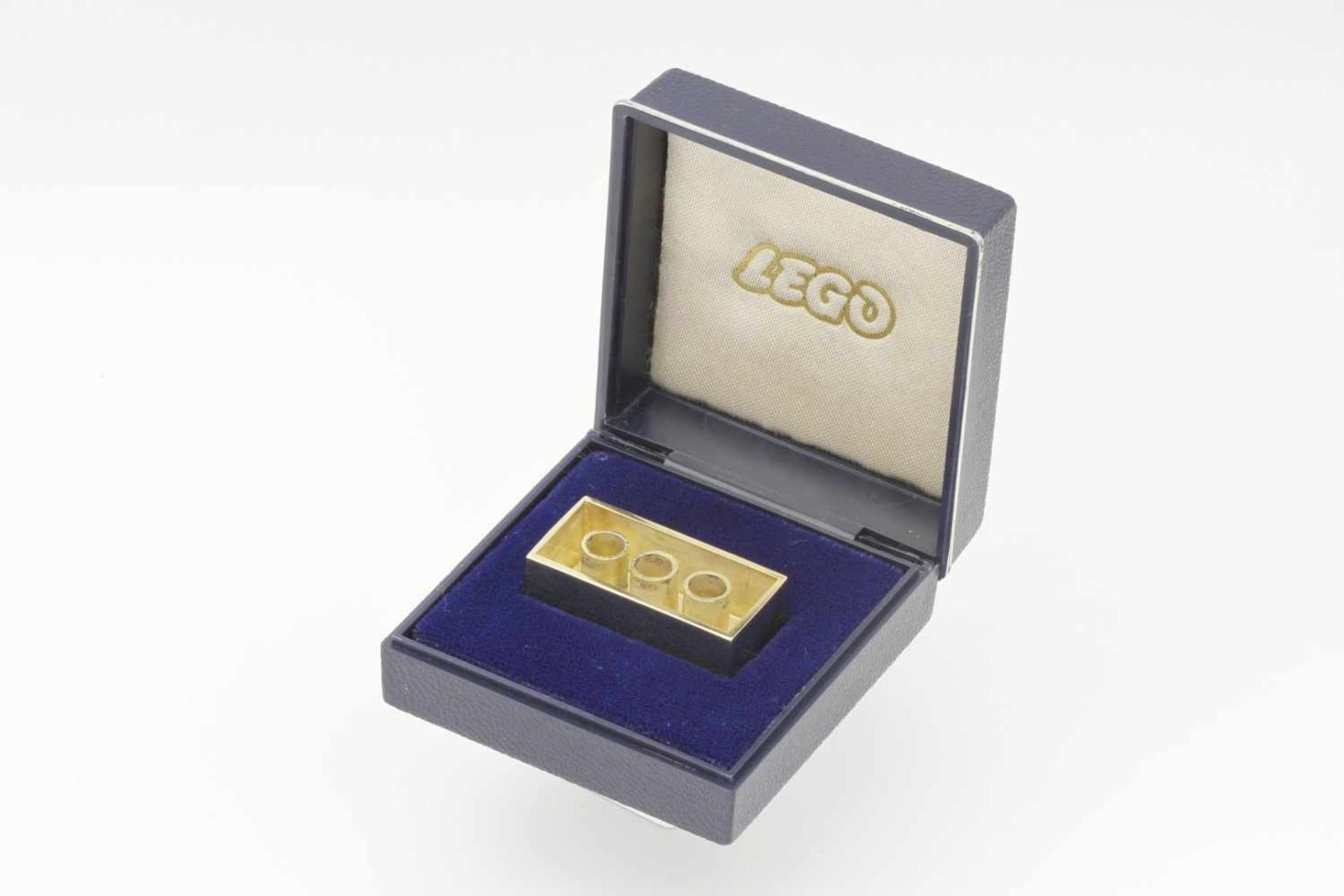 Lego Stein in 585 Gold - Bild 2 aus 5