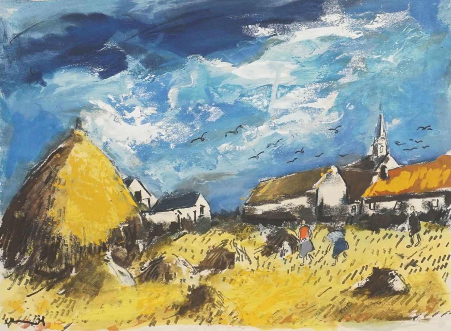 Maurice de Vlaminck, "Sommer in Fessanvilliers"