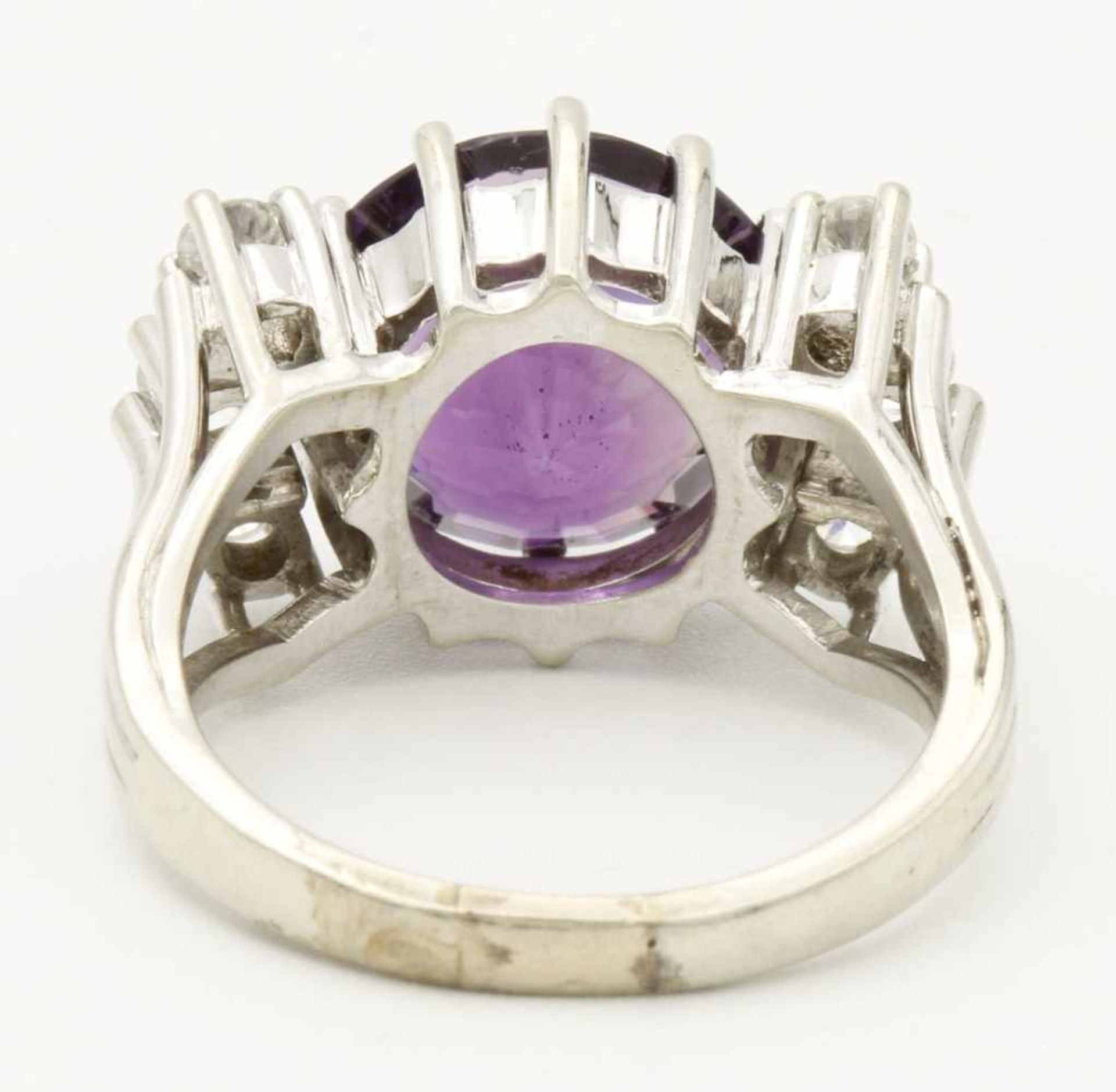 Opulenter Amethyst-Ring mit Brillanten - Image 4 of 4