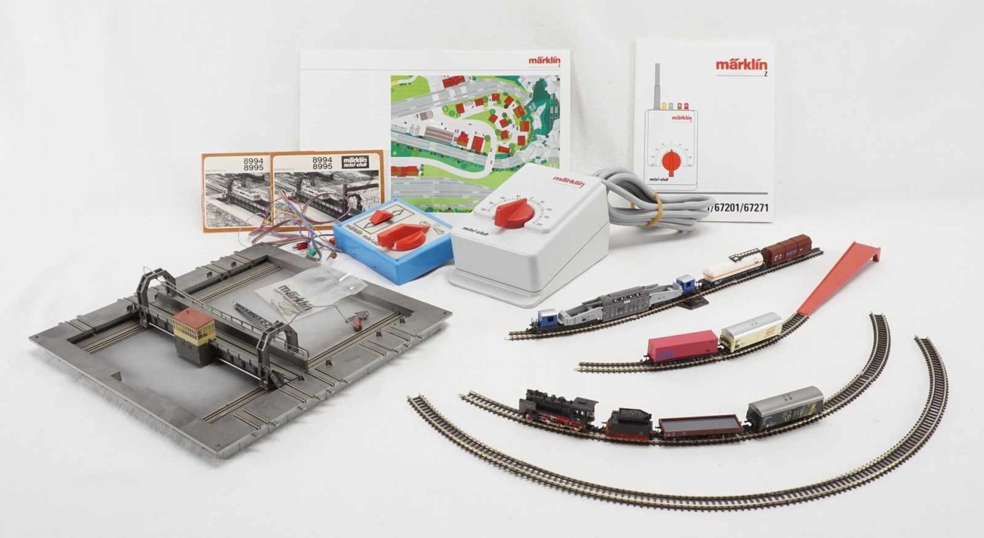 Konvolut Märklin miniclub Sets, Spur Z