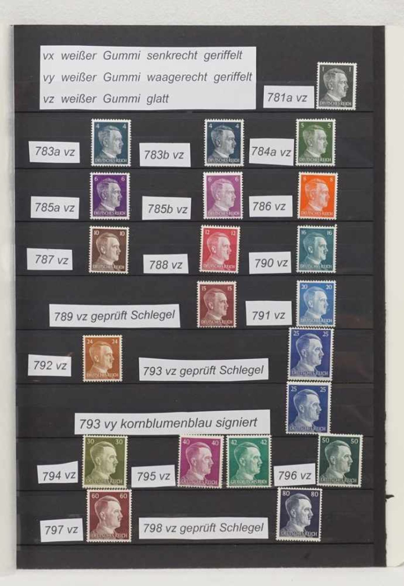 Leuchtturm Briefmarkenalbum Deutsches Reich 1933-1945 - Bild 9 aus 35