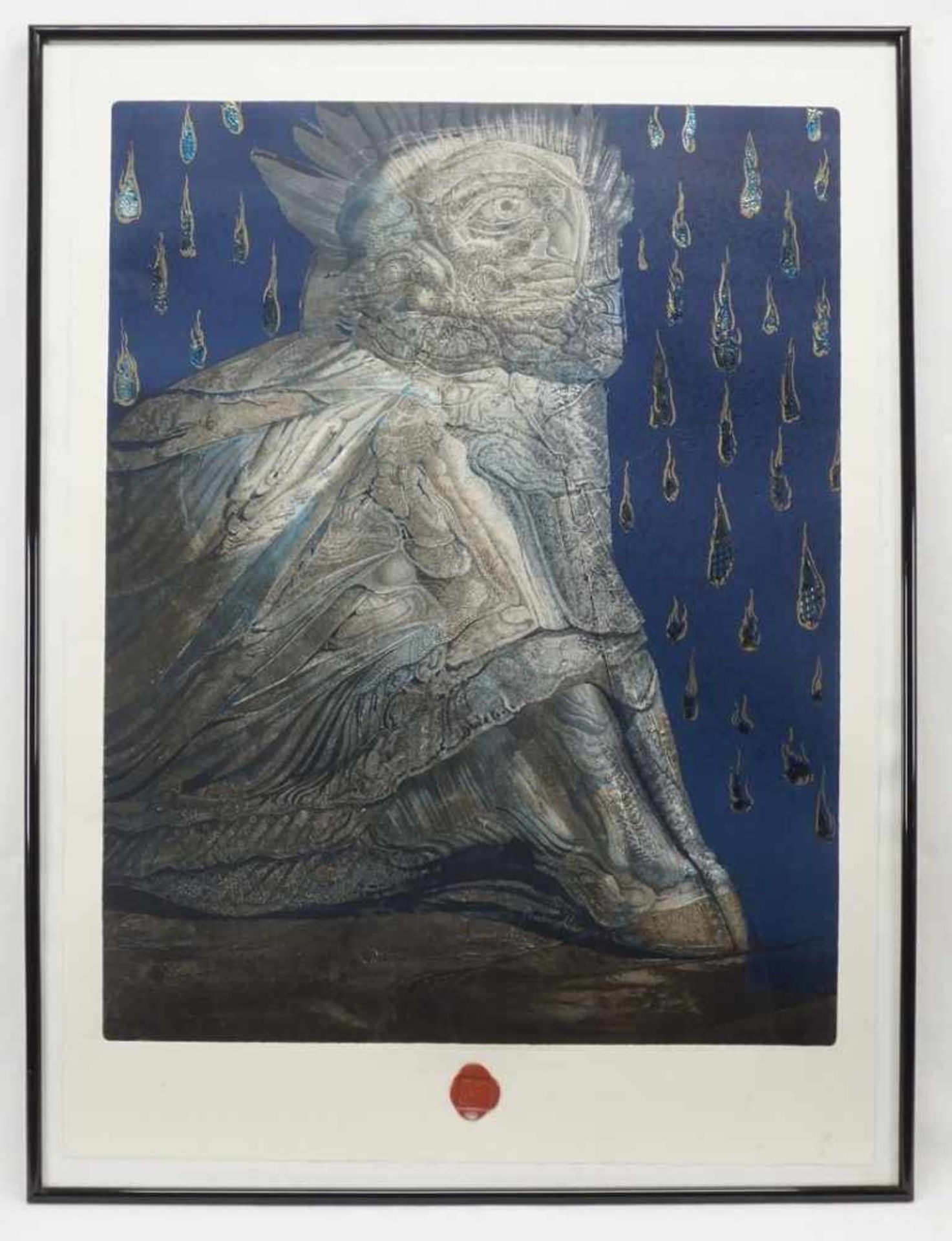 Ernst Fuchs, "Agnus Mysticus" - Bild 2 aus 3