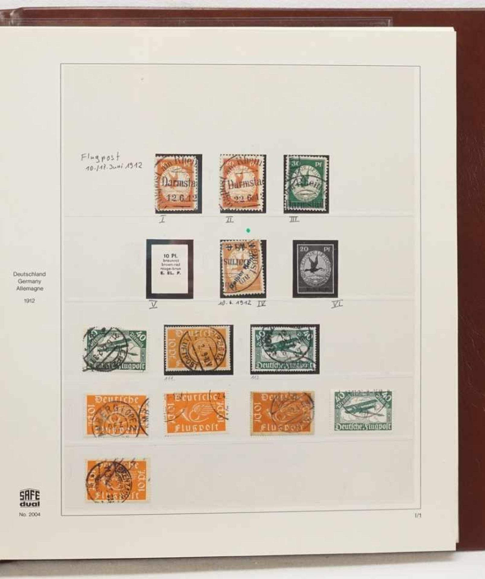 Briefmarken Deutsches Reich, 1872-1932 im Album - Bild 19 aus 69