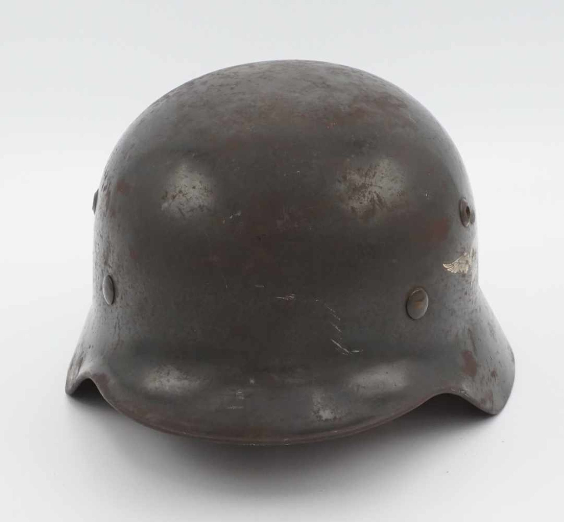 Luftwaffe Stahlhelm M35 mit beiden Emblemen, 1935 - Bild 3 aus 5