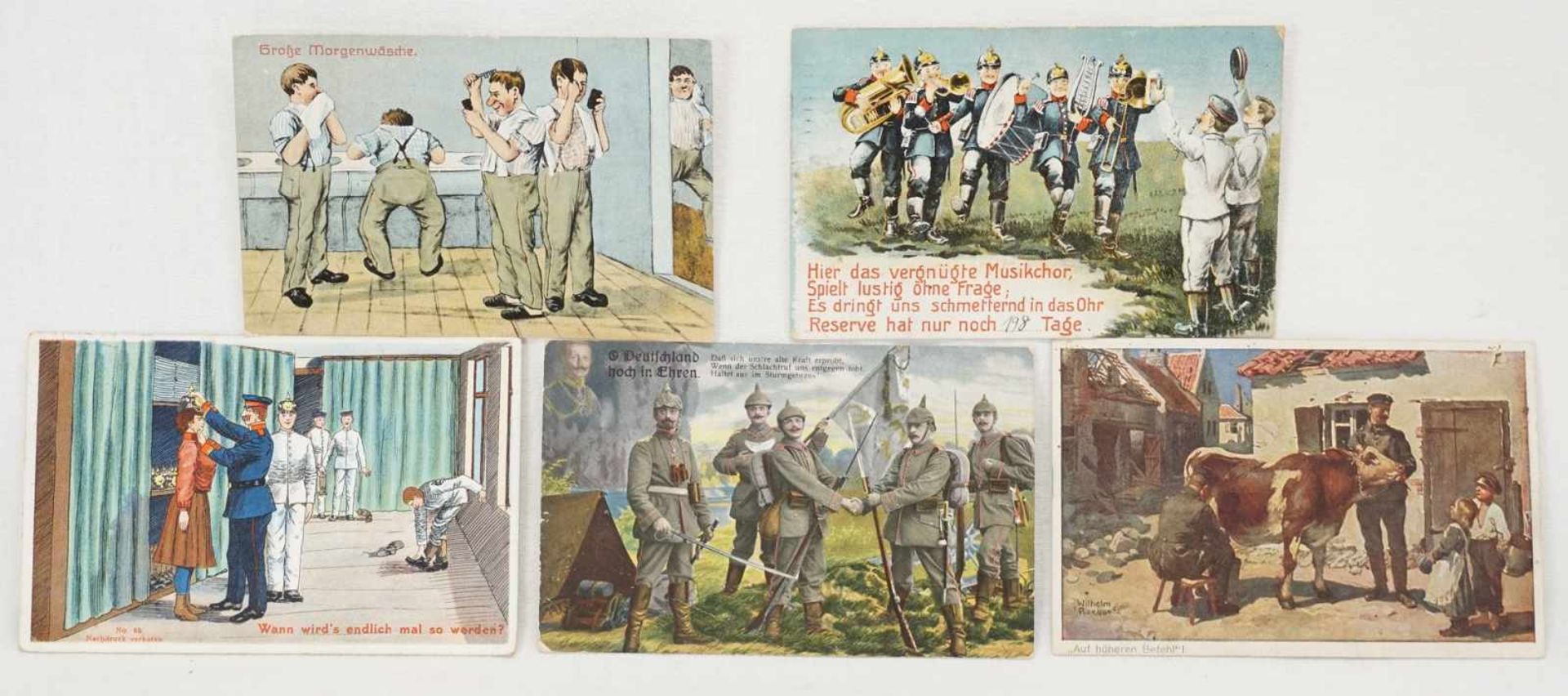 50 militärische Postkarten / Ansichtskarten - Bild 10 aus 21
