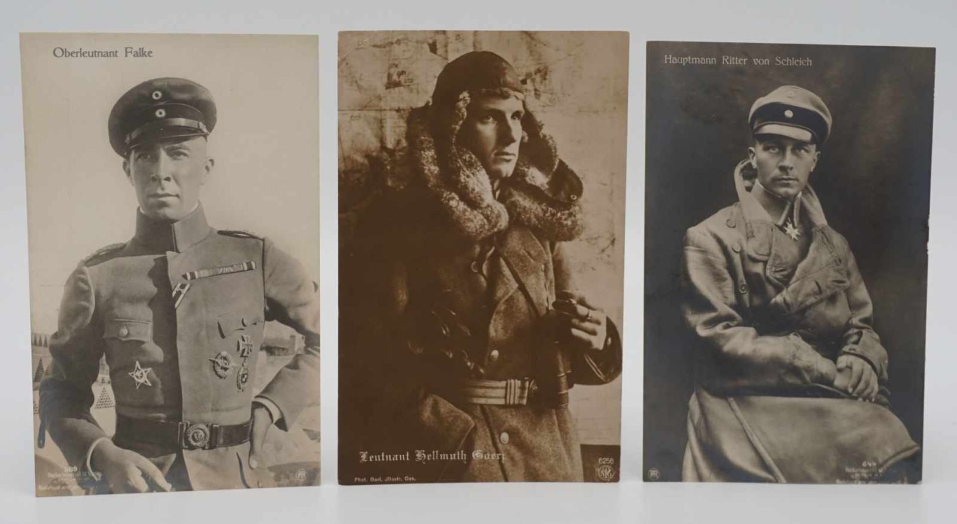 Sieben Sanke Flieger Postkarten / Ansichtkarten, 1914 - 1918 - Bild 2 aus 4