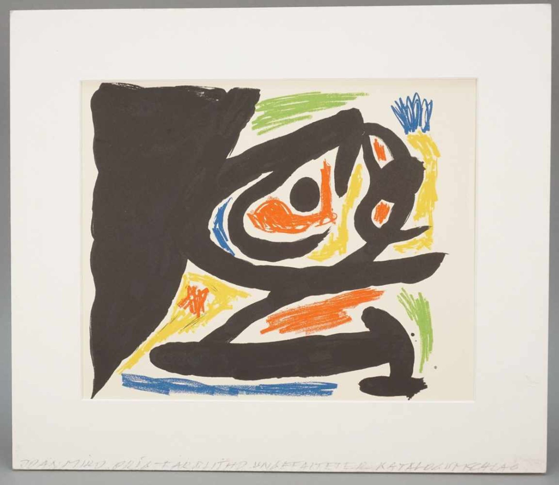 Joan Miró, "Portrait Heinz Berggruen" - Bild 2 aus 3