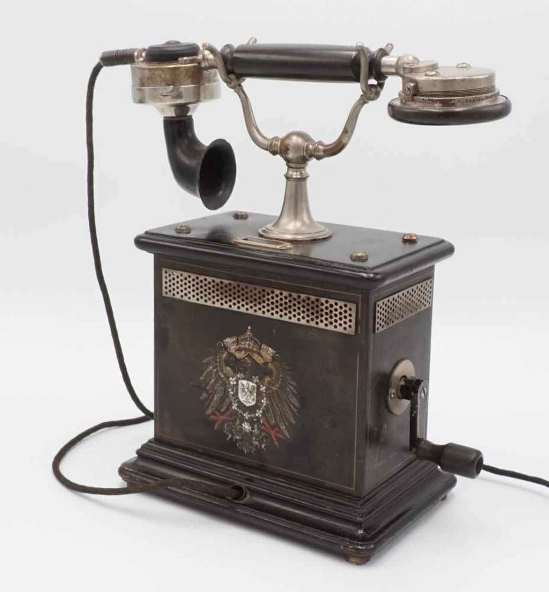 RTV OB05 Telefon mit Handkurbel, um 1905