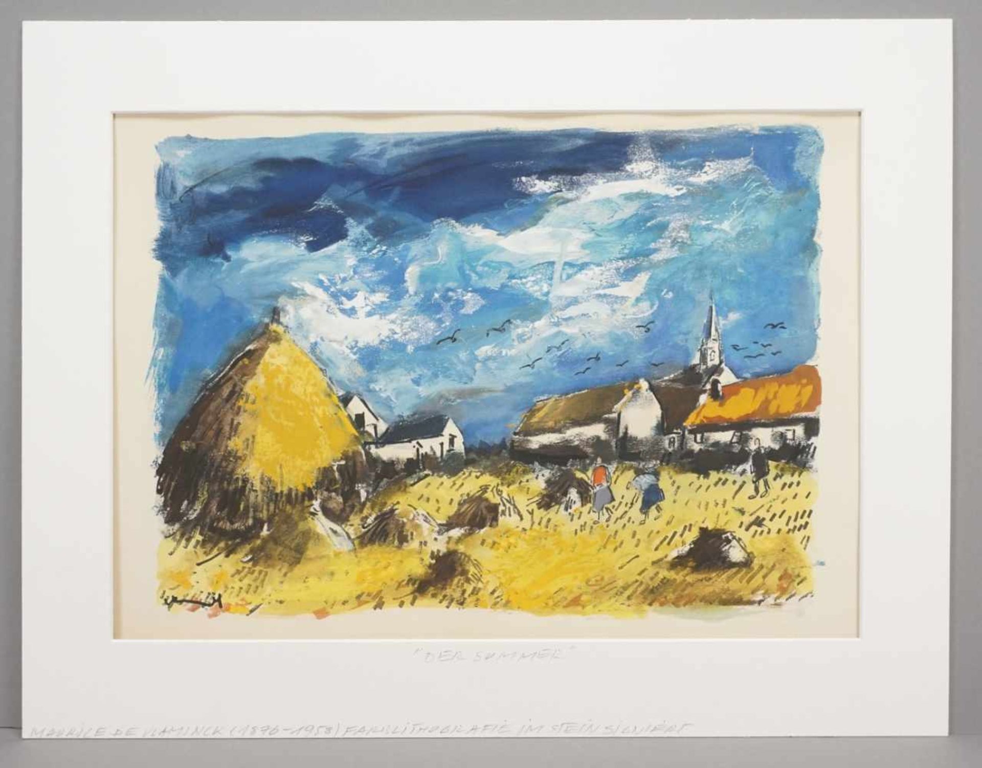 Maurice de Vlaminck, "Sommer in Fessanvilliers" - Bild 2 aus 4