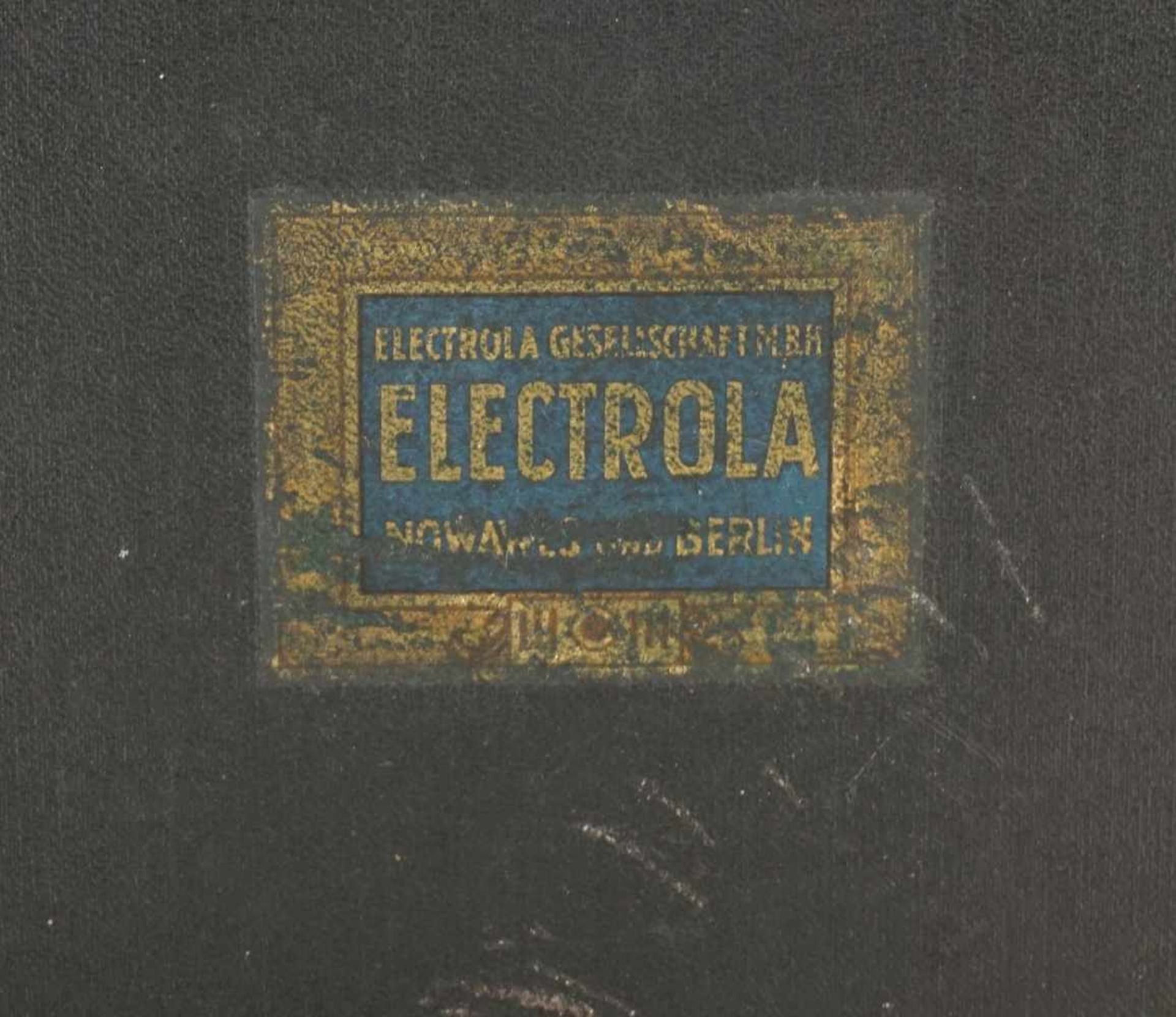 Electrola Koffergrammophon inklusive 10 Platten, um 1920 - Image 3 of 3