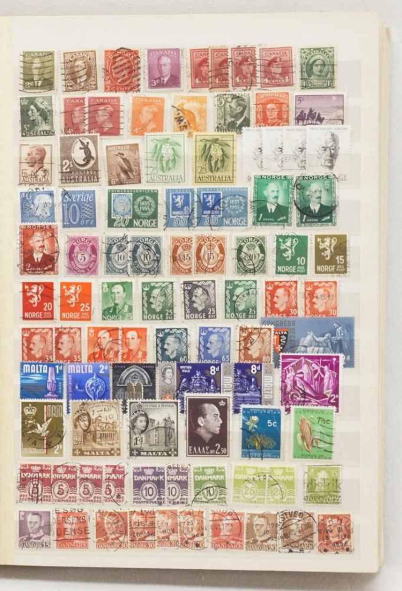 Ca. 7450 Briefmarken aus aller Welt - Bild 4 aus 4