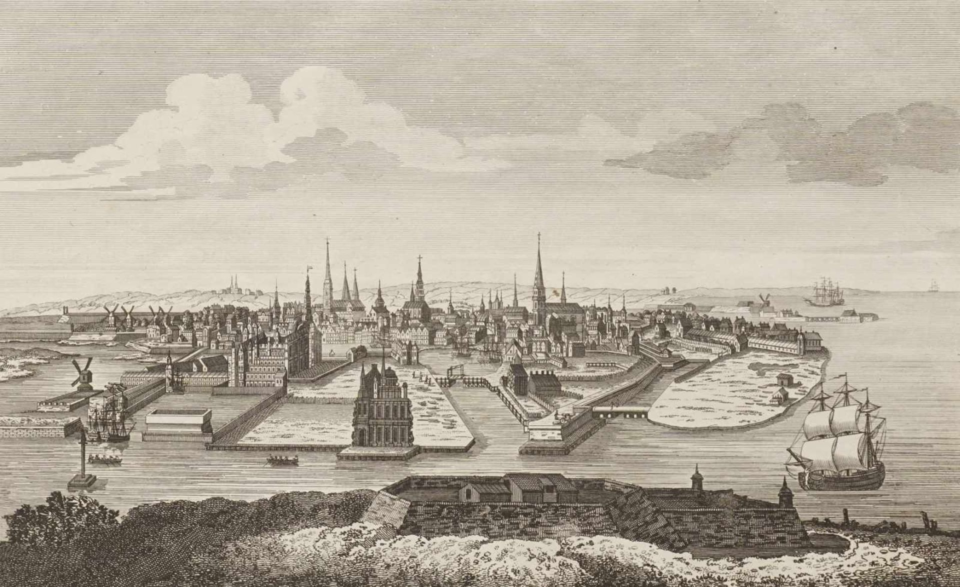 "View of the City of Copenhagen (Ansicht der Stadt Kopenhagen)"