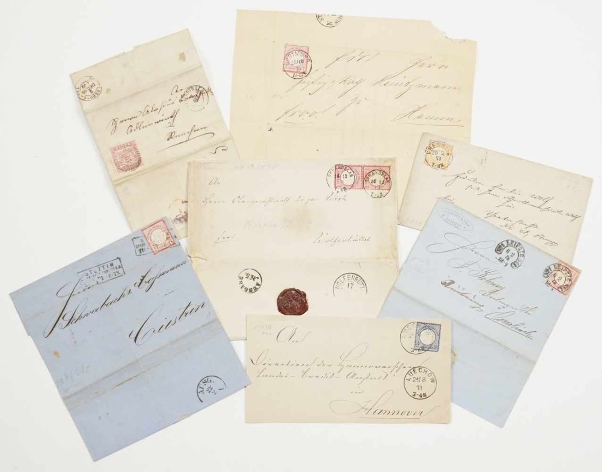 Großes Konvolut Ganzsachen, Briefe und Karten ab 1850 - Bild 15 aus 16