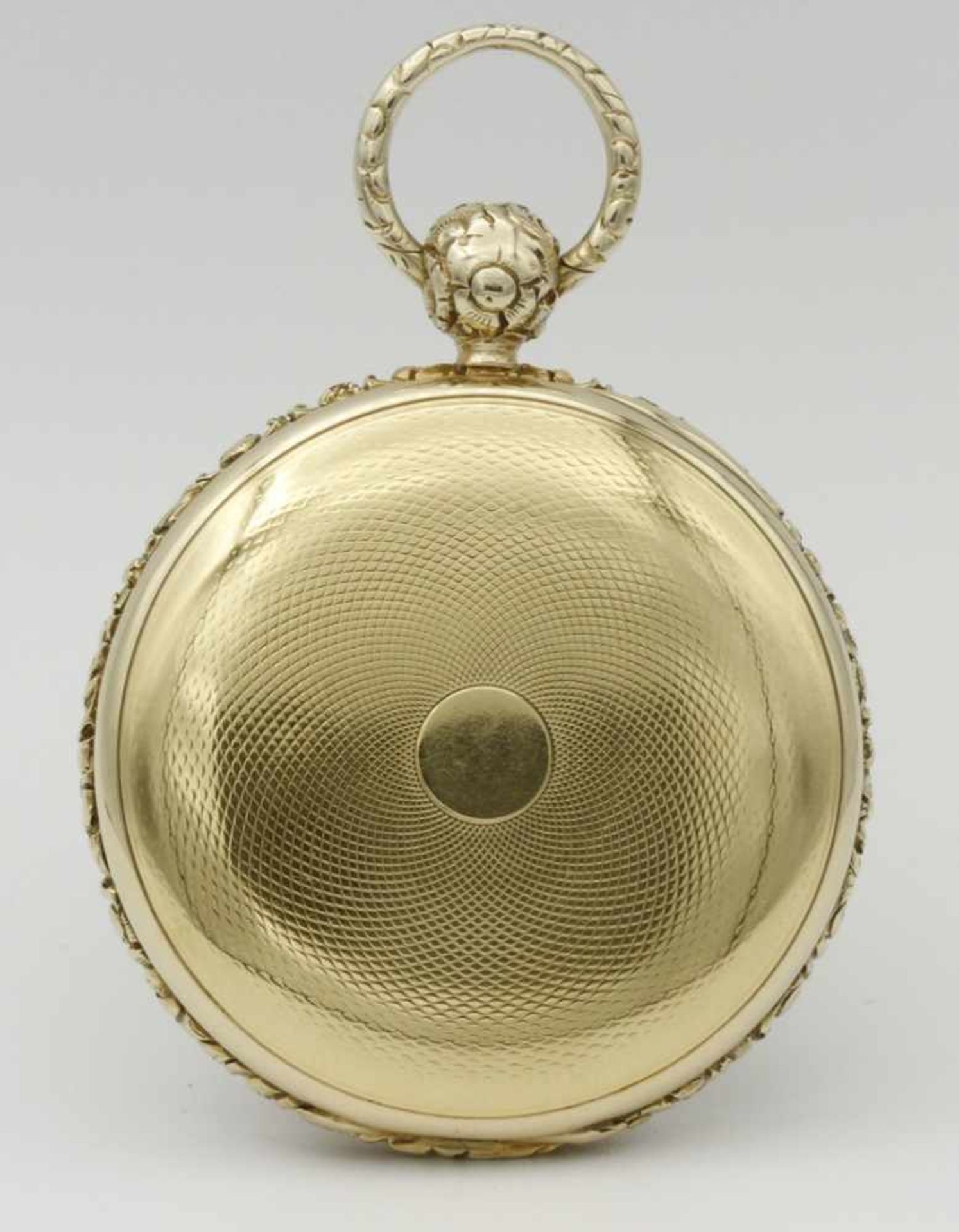 Detached Lever reich verziere goldene Herrentaschenuhr, um 1830 - Bild 3 aus 6