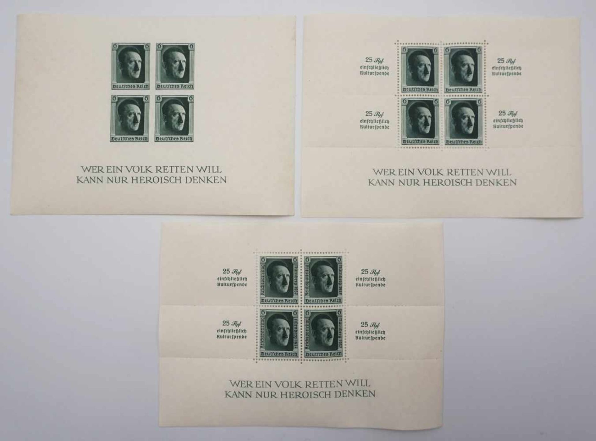 Leuchtturm Briefmarkenalbum Deutsches Reich 1933-1945 - Bild 23 aus 35