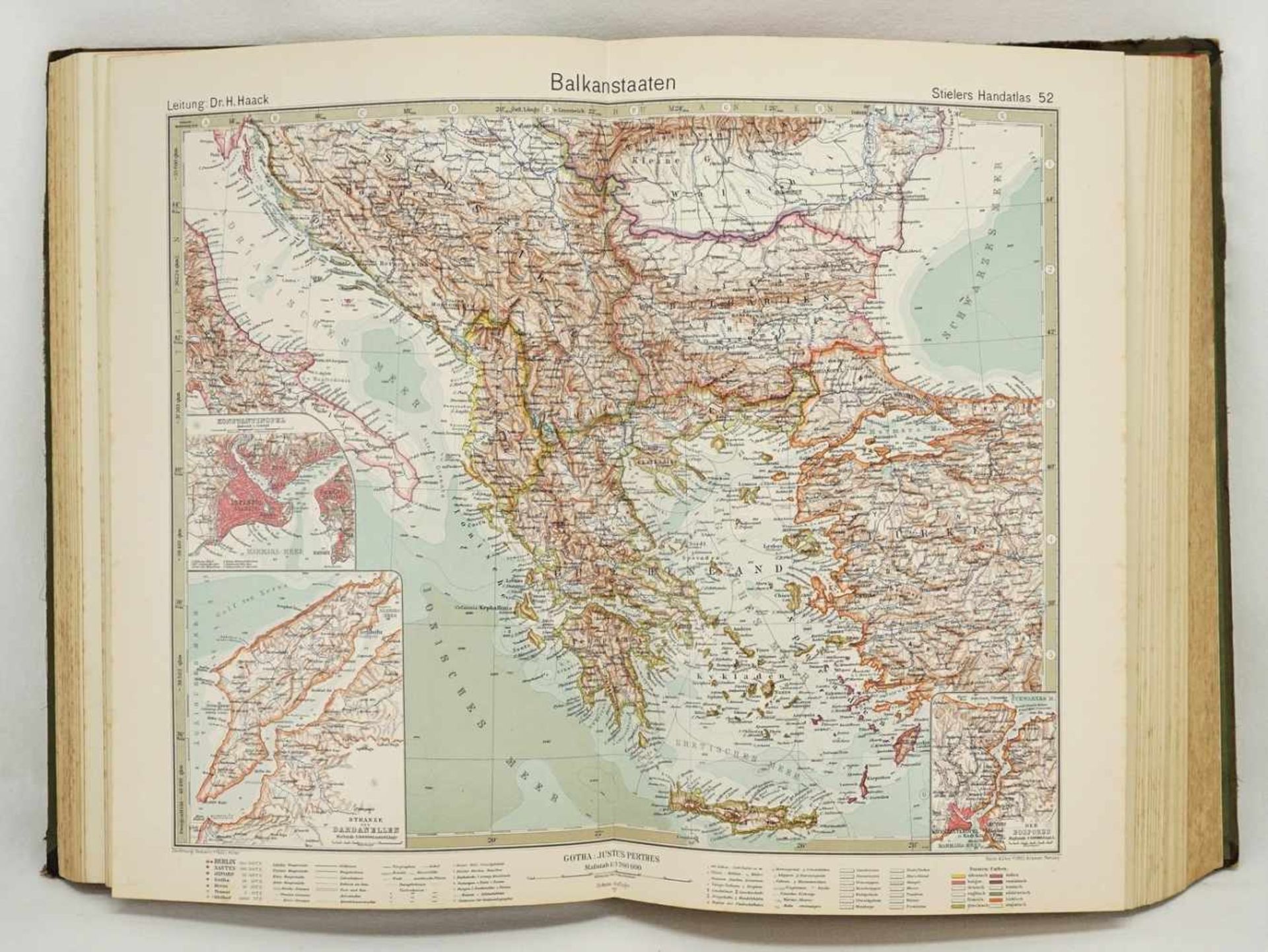 Adolf Stieler, "Stielers Hand-Atlas" - Image 4 of 8