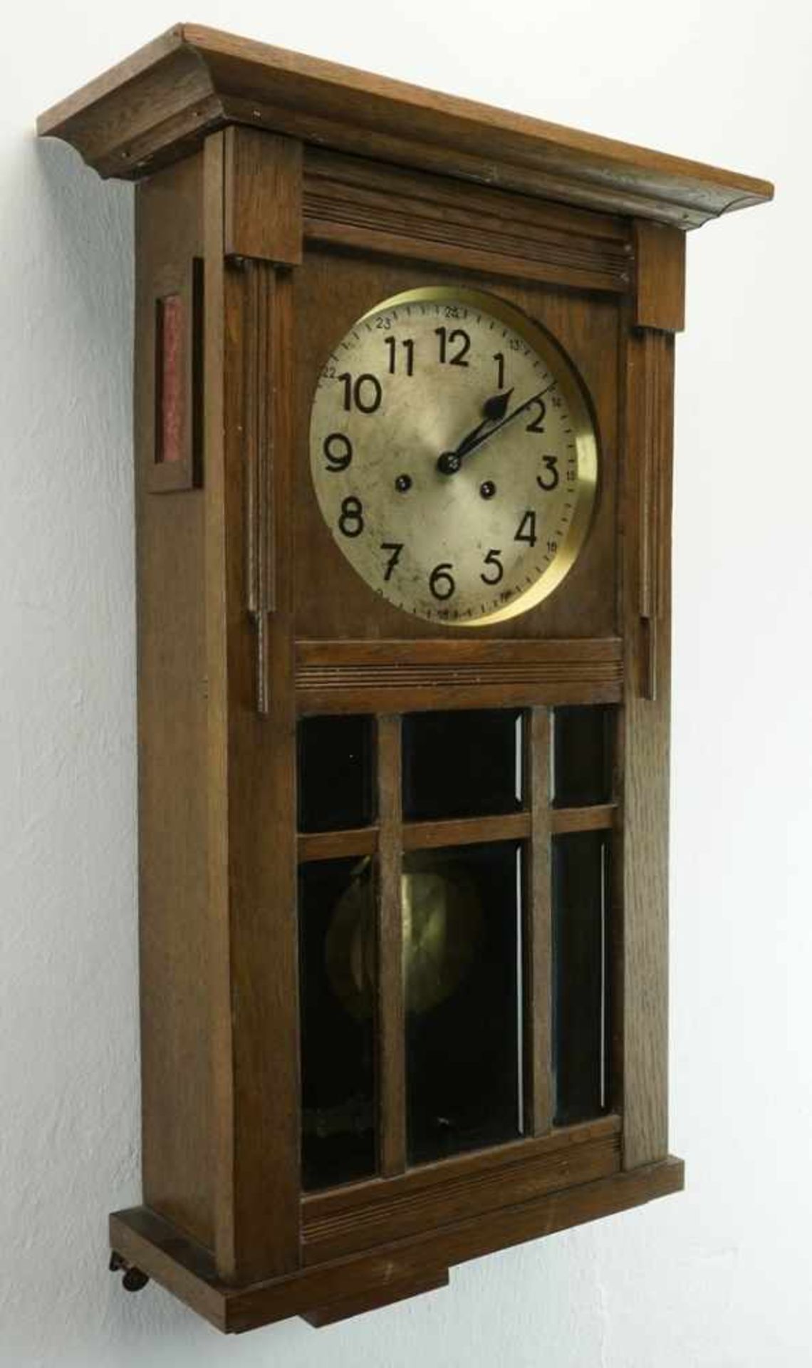 Wanduhr / Boxuhr, um 1930 - Bild 2 aus 2