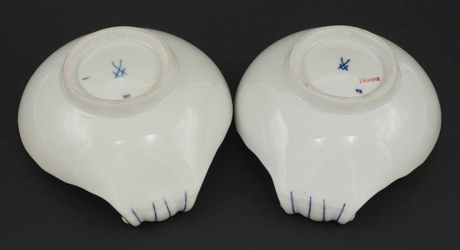 Zwei Meissen Schalen mit buntem Zwiebelmuster - Image 3 of 3