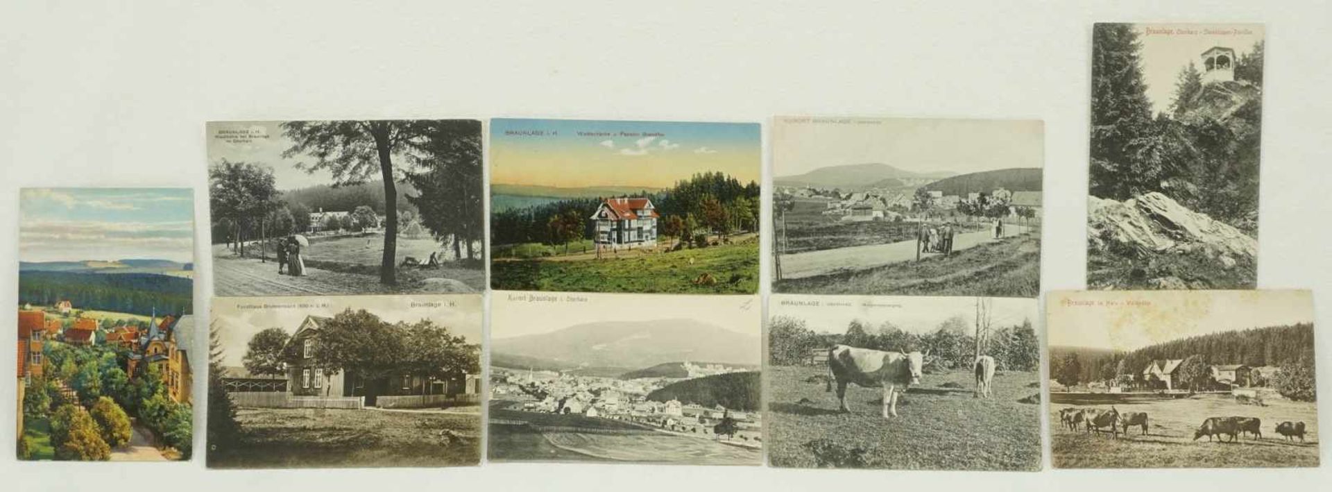 33 Historische Postkarten Braunlage - Bild 5 aus 5