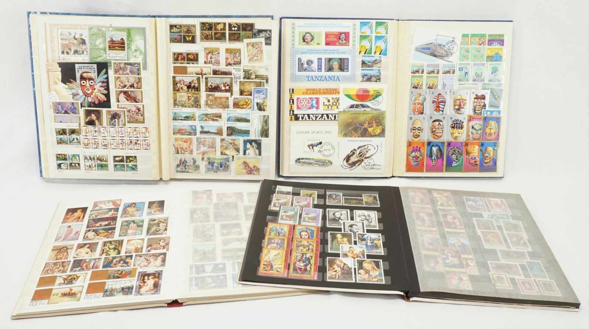 Ca. 3150 Briefmarken und Blocks aus aller Welt