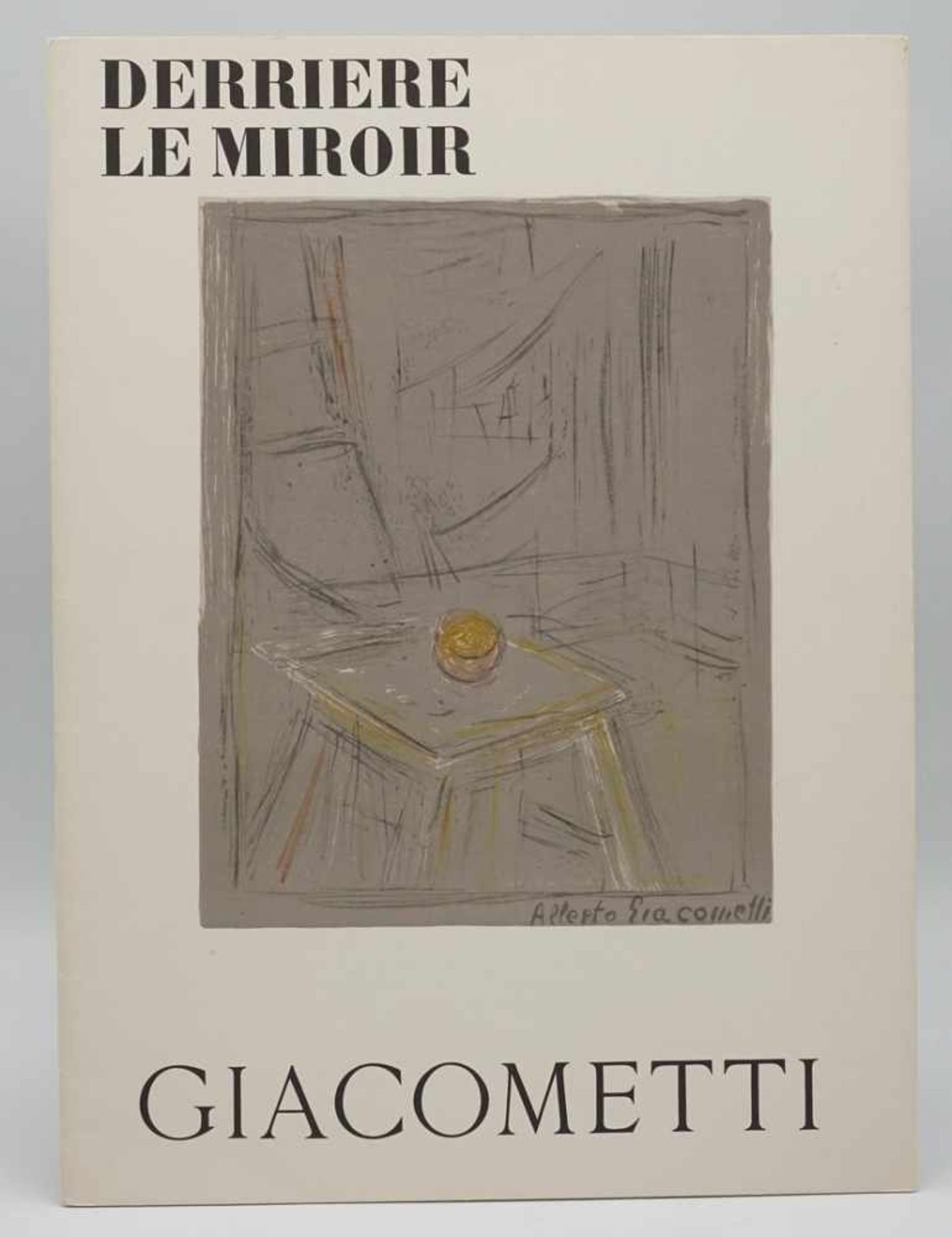 "Derrière le miroir" Giacometti