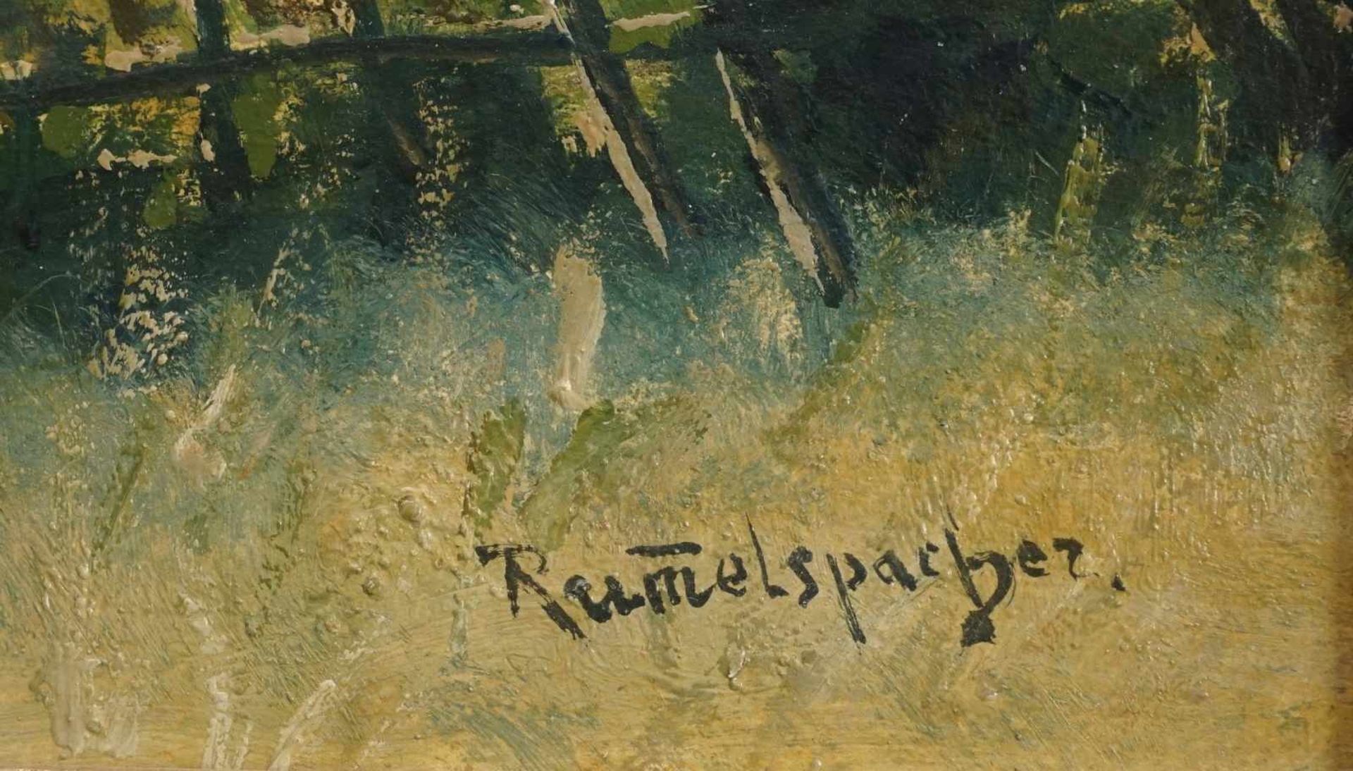 Joseph Rummelspacher, "Wettersteingebirge mit Zugspitze" - Bild 4 aus 4