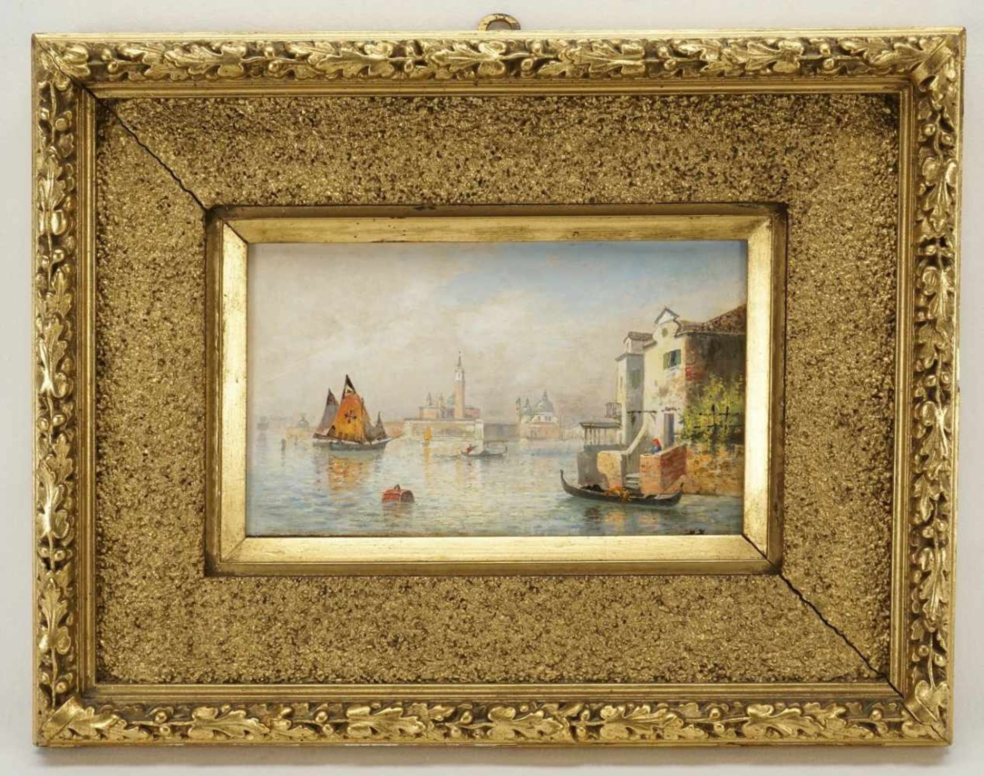 Max Heilmaier, "Venedig - Blick auf San Giorgio Maggiore und Santa Maria della Salute"
